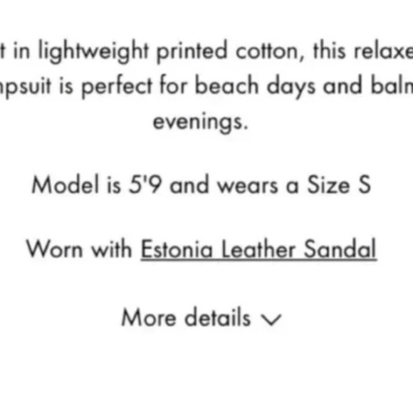 NWT Diane Von Furstenburg Beach Jumpsuit S - Picture 4 of 7